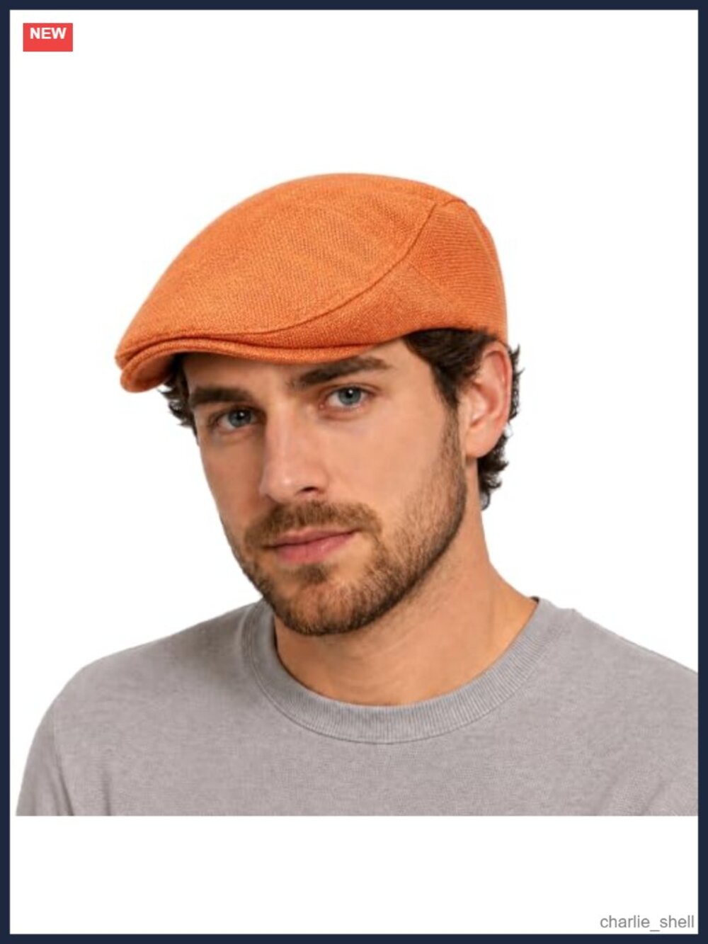 Newsboy Cap Flat Hat Adjustable Polyester Solid Casual